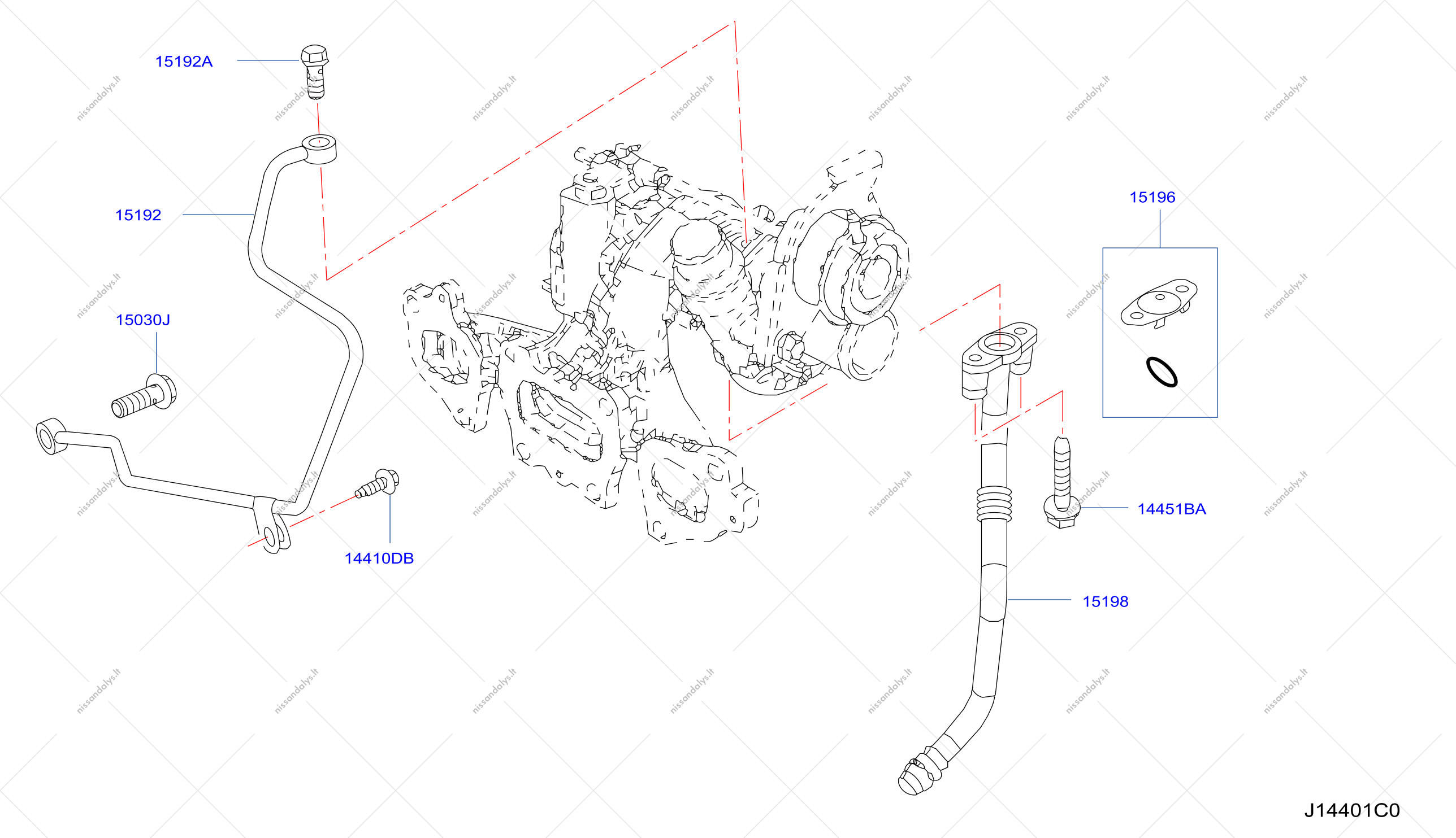 期間限定特価】 Turbo Charger Nissan 2002 L35 3000 115エンジンBD-30 