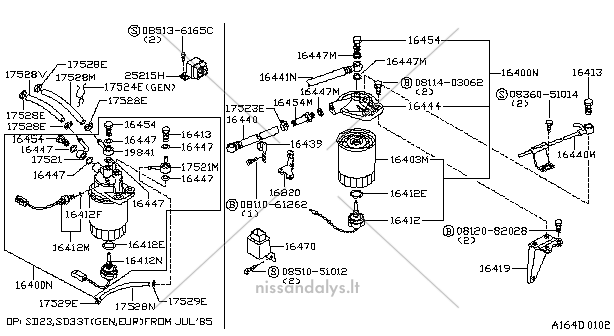 STRAINER FUEL