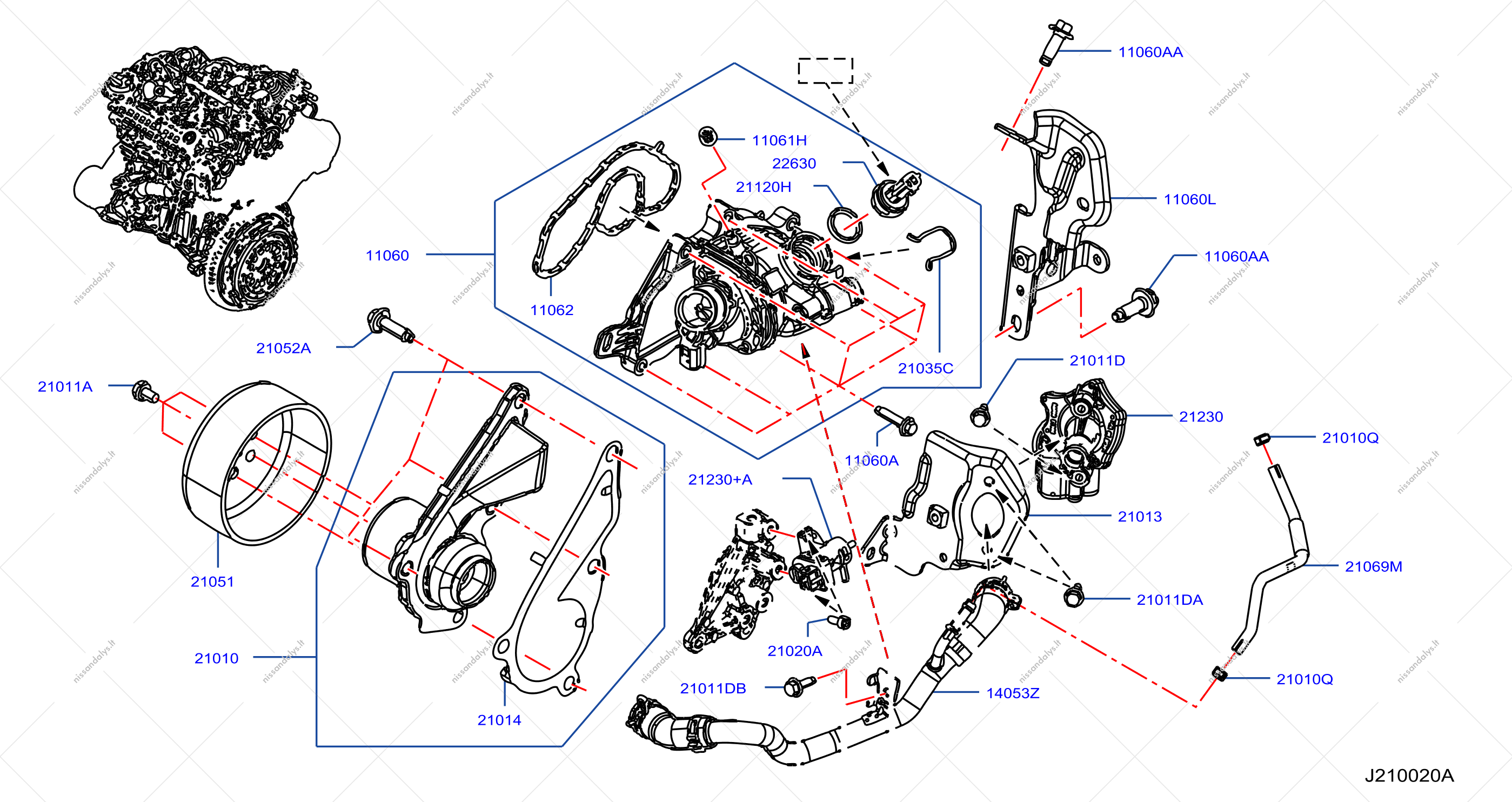 WATER PUMP, COOLING FAN \u0026 THERMOSTAT 