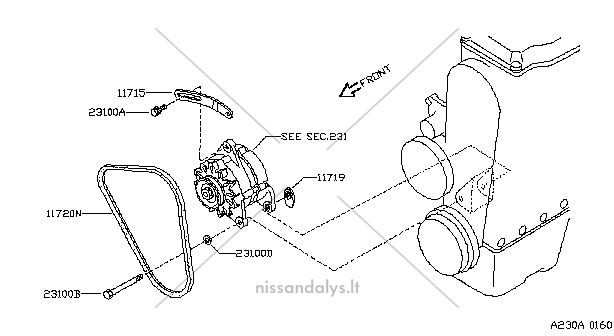 BELT-P/S.O/PUMP