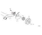 DRUM-BRAKE,REAR