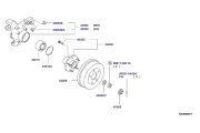 DRUM-BRAKE,REAR