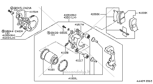 PAD KIT-DISC BR