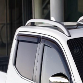 ,,Double Cab" priekinių ir galinių vėjo deflektorių komplektas