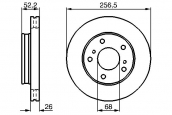 BRAKE DISCS FR