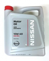 Nissan variklinė alyva Synthetic Based 10W-40 A3/B4, 5 Ltr.