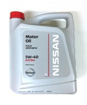 Nissan variklinė alyva Synthetic Technology 5W-40 A3/B4, 5 Ltr.