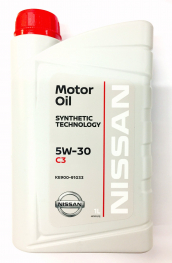 Nissan variklinė alyva Synthetic Technology 5W-30 C3, 1 Ltr.